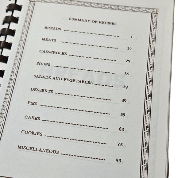 Cooking With Cameron 4 H 1994 Spiral Bound Cookbook Vintage Recipe Book Texas - Picture 8 of 13